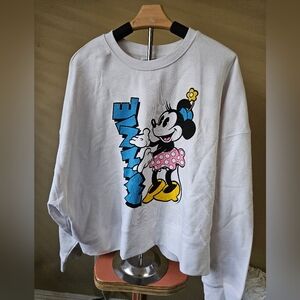 DISNEY MINNIE MOUSE PULLOVER SWEATSHIRT MICKEY & CO - SIZE XL